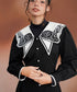 Deer Embroidery Collar Dress